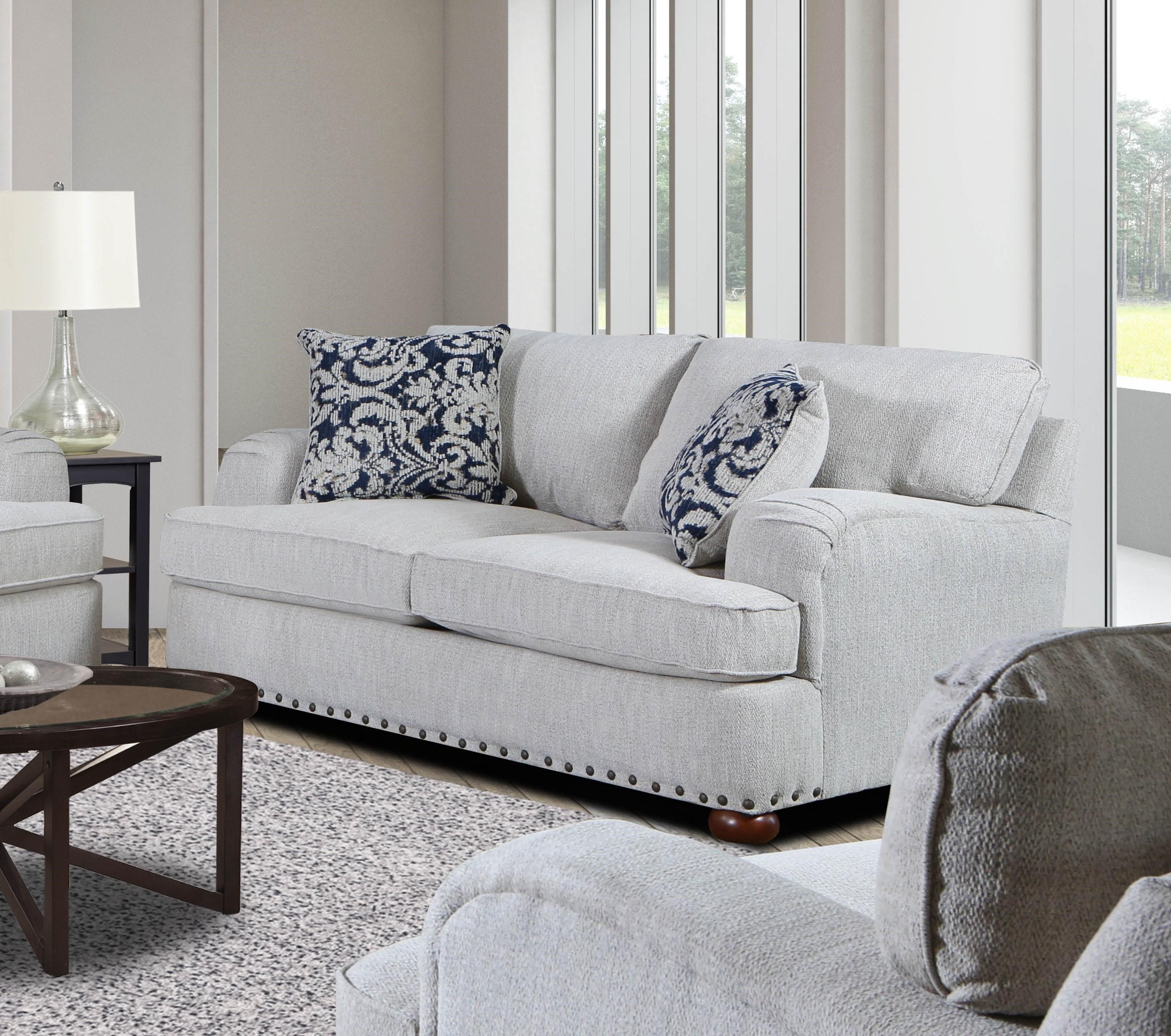 Cream loveseat online